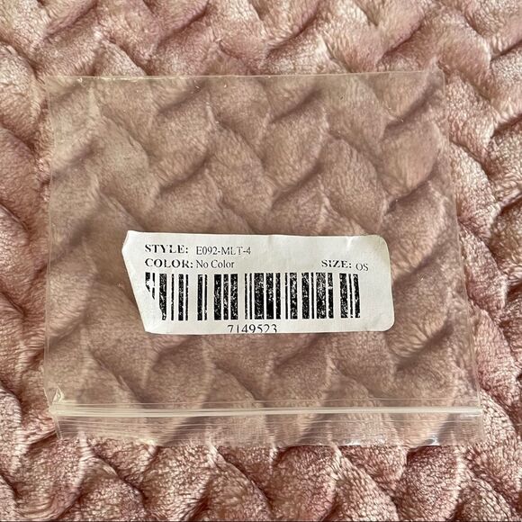 NWT Nordstrom Bansri Gold-Tone Earrings - Picture 5 of 6